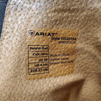 Field Boots, zips *gc/fair, dirt, hair, scuffs, broken laces, rubs, stretched elastic, faded