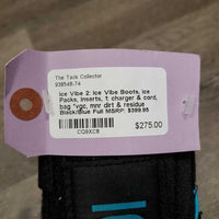 2: Ice Vibe Boots, Ice Packs, Inserts, 1: charger & cord, bag *vgc, mnr dirt & residue
