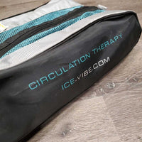 2: Ice Vibe Boots, Ice Packs, Inserts, 1: charger & cord, bag *vgc, mnr dirt & residue
