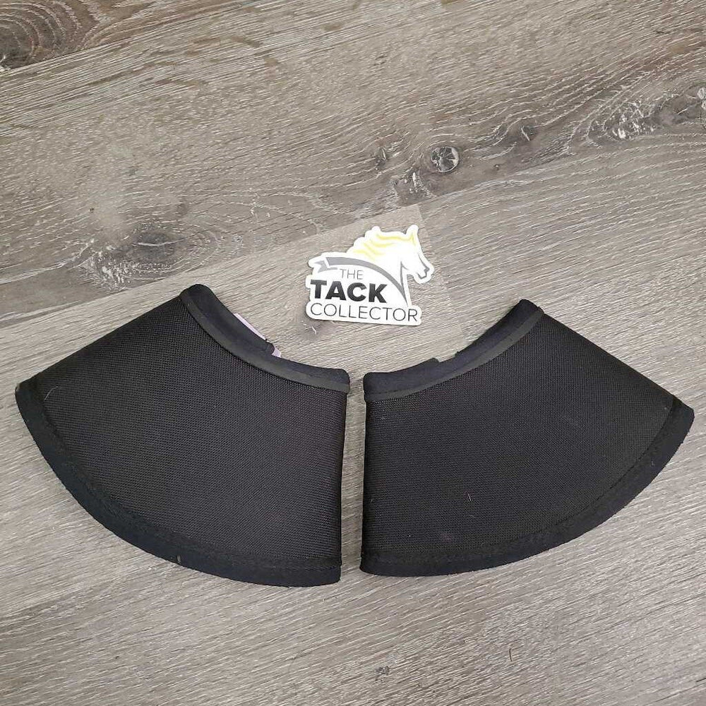 Pr Wrap Around Neoprene Bell Boots, velcro *vgc, clean, mnr rubs, hairy & frays