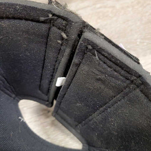 Pr Wrap Around Neoprene Bell Boots, velcro *vgc, clean, mnr rubs, hairy & frays