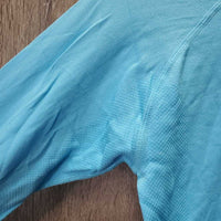 LS Slim Fitted Seamless Technique Shirt *vgc/xc, mnr rubs
