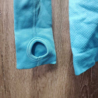 LS Slim Fitted Seamless Technique Shirt *vgc/xc, mnr rubs
