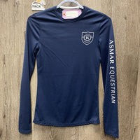 LS Shirt *vgc, mnr seam rubs & pills, cracking logo
