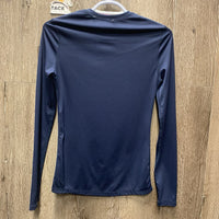 LS Shirt *vgc, mnr seam rubs & pills, cracking logo