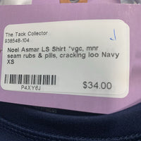 LS Shirt *vgc, mnr seam rubs & pills, cracking logo