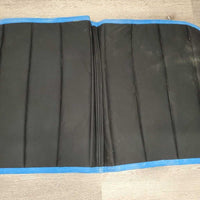 Quilt Sueded Dressage Saddle Pad, non slip top *vgc, clean, film, rubs mnr hair, pills
