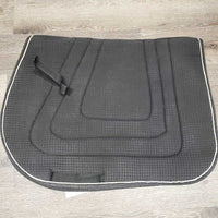 Waffle Quilt Jumper Saddle Pad *gc, hair, v. faded, puckers, pills, mnr dirt, stains, threads, rubs
