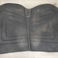 Waffle Quilt Jumper Saddle Pad *gc, hair, v. faded, puckers, pills, mnr dirt, stains, threads, rubs