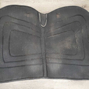 Waffle Quilt Jumper Saddle Pad *gc, hair, v. faded, puckers, pills, mnr dirt, stains, threads, rubs