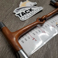 Thin Copper D Ring Bit *gc/fair, chewed, clean, sharp/rough edges, stains
