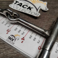 Thin D Ring Bit *gc, v.dirty, sharp bar - edge, rough welds
