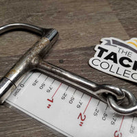 Thin D Ring Bit *gc, v.dirty, sharp bar - edge, rough welds
