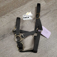 Nylon Halter, adj *gc, dirty, edge rubs, snags/frays, faded
