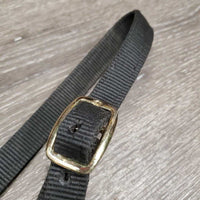 Nylon Halter, adj *gc, dirty, edge rubs, snags/frays, faded
