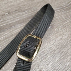 Nylon Halter, adj *gc, dirty, edge rubs, snags/frays, faded