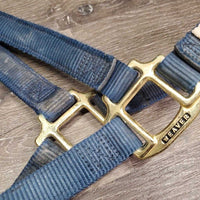 Thick Nylon Halter "Reining Alberta" *gc, faded, v.stained, dirty, rubs