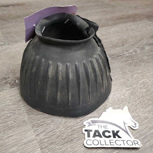 1 ONLY Ribbed Velcro Bell Boot *fair, dirt, residue, cracks, mnr tears
