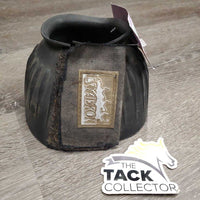 1 ONLY Ribbed Velcro Bell Boot *fair, dirt, residue, cracks, mnr tears
