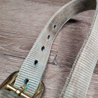 Thick Nylon Halter *gc, v.dirty, faded, stained, edge rubs & frays