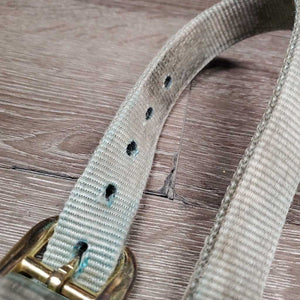 Thick Nylon Halter *gc, v.dirty, faded, stained, edge rubs & frays