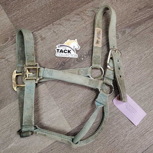 Thick Nylon Halter *gc, faded, v.stained, dirty, rubs