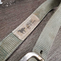 Thick Nylon Halter *gc, faded, v.stained, dirty, rubs
