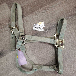 Thick Nylon Halter *gc, faded, v.stained, dirty, rubs