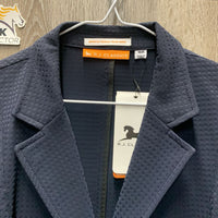 Ventilated Show Jacket, Zippers, tags, extra buttons *new
