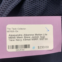 MENS Mesh Show Jacket, tags *new
