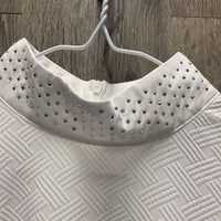 SS Show Shirt, Back Zipper, Bling Collar, tags, extra bling *new
