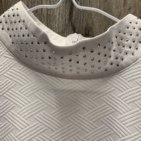 SS Show Shirt, Back Zipper, Bling Collar, tags, extra bling *new
