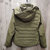 Brooke Waterproof Hybrid Insulated Jacket, Hood, Zipper, tag *new