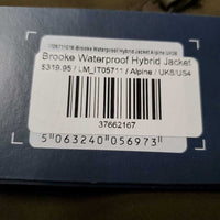 Brooke Waterproof Hybrid Insulated Jacket, Hood, Zipper, tag *new
