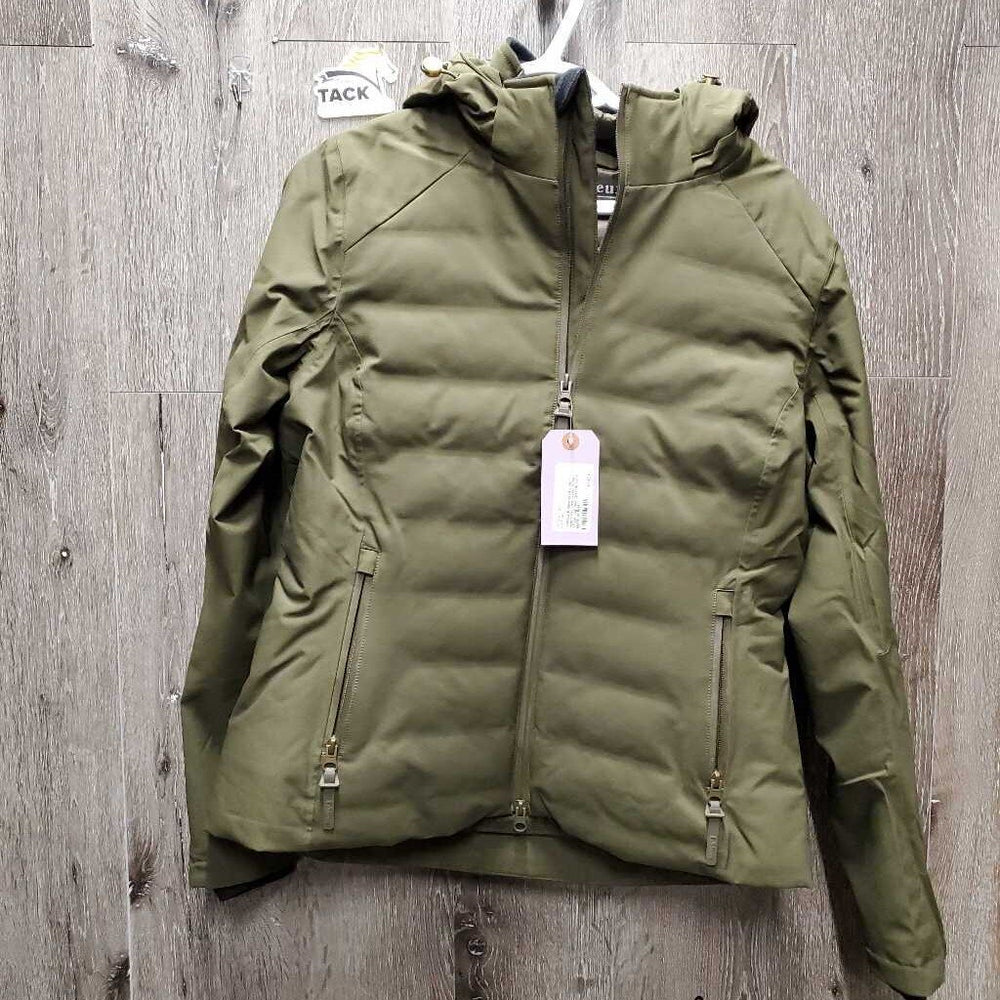 Brooke Waterproof Hybrid Insulated Jacket, Hood, Zipper, tag *new