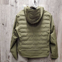 Brooke Waterproof Hybrid Insulated Jacket, Hood, Zipper, tag *new
