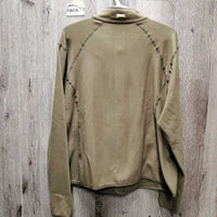 "Faye" Fleece Jacket, zipper, tag *new
