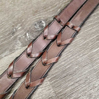 Braided Reins *vgc, clean, mnr dirty, v.stiff
