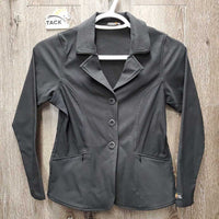 JUNIORS Technical Show Jacket, zip, snaps *gc, stains, dirt?stains, faded, residue, seam puckers