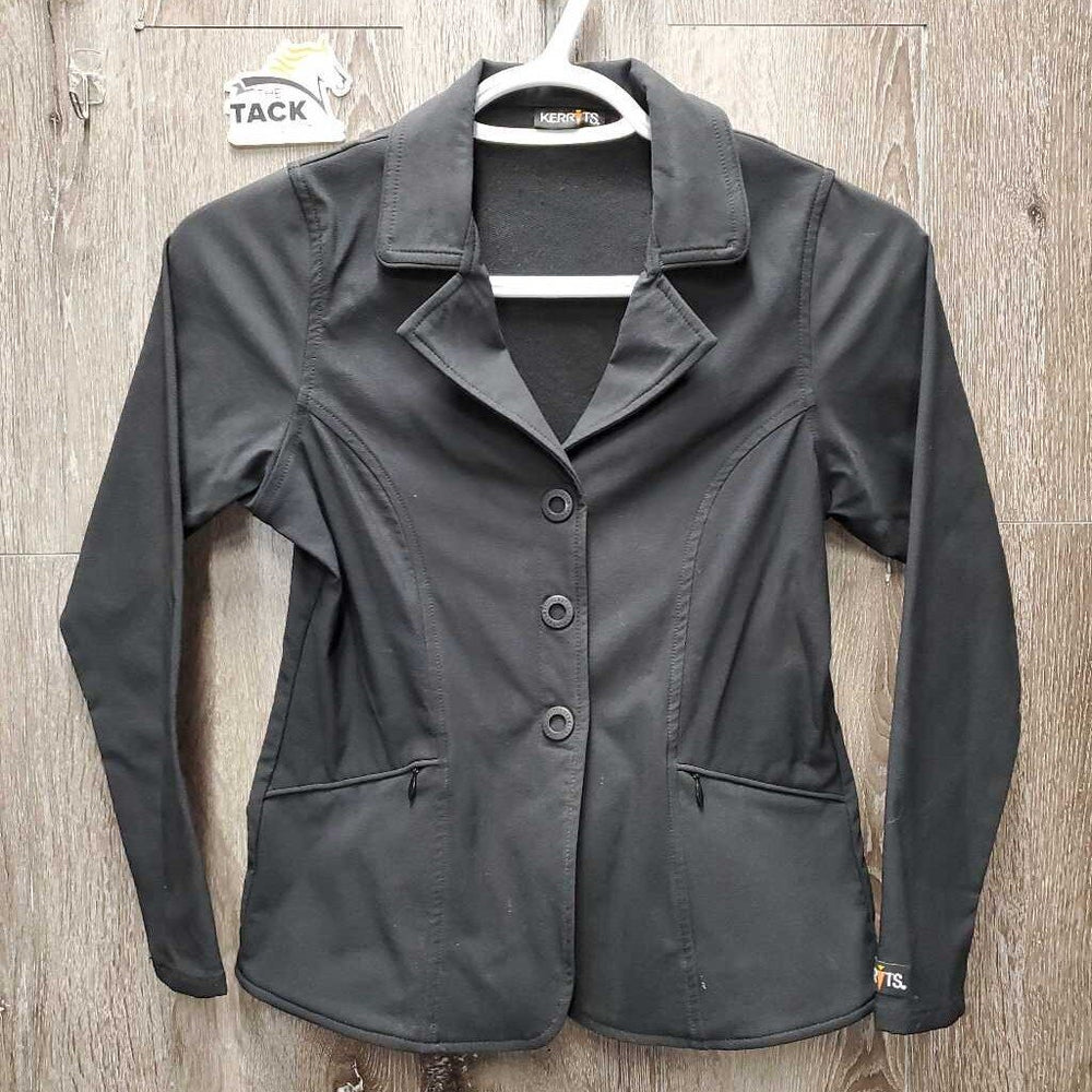 JUNIORS Technical Show Jacket, zip, snaps *gc, stains, dirt?stains, faded, residue, seam puckers