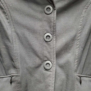 JUNIORS Technical Show Jacket, zip, snaps *gc, stains, dirt?stains, faded, residue, seam puckers
