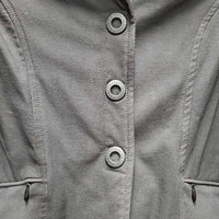 JUNIORS Technical Show Jacket, zip, snaps *gc, stains, dirt?stains, faded, residue, seam puckers
