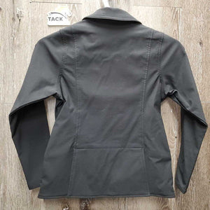 JUNIORS Technical Show Jacket, zip, snaps *gc, stains, dirt?stains, faded, residue, seam puckers