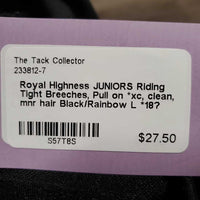 JUNIORS Riding Tight Breeches, Pull on *xc, clean, mnr hair
