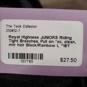 JUNIORS Riding Tight Breeches, Pull on *xc, clean, mnr hair