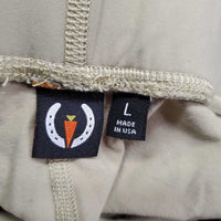 JUNIORS Sticky Full Seat Riding Tight Breeches, Pull on *gc, seat: drying stickies, rubs & pills, dingy
