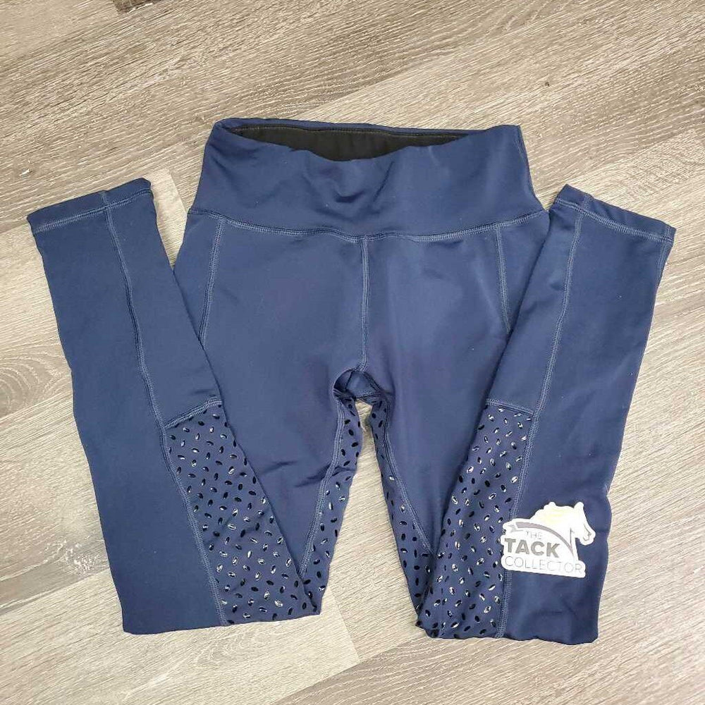 JUNIORS Lined Sticky Full Seat Riding Tight Breeches *vgc, mnr rubs, hair & pills