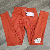 JUNIORS unlined Sticky Full Seat Riding Tight Breeches, Pull on *xc/like new