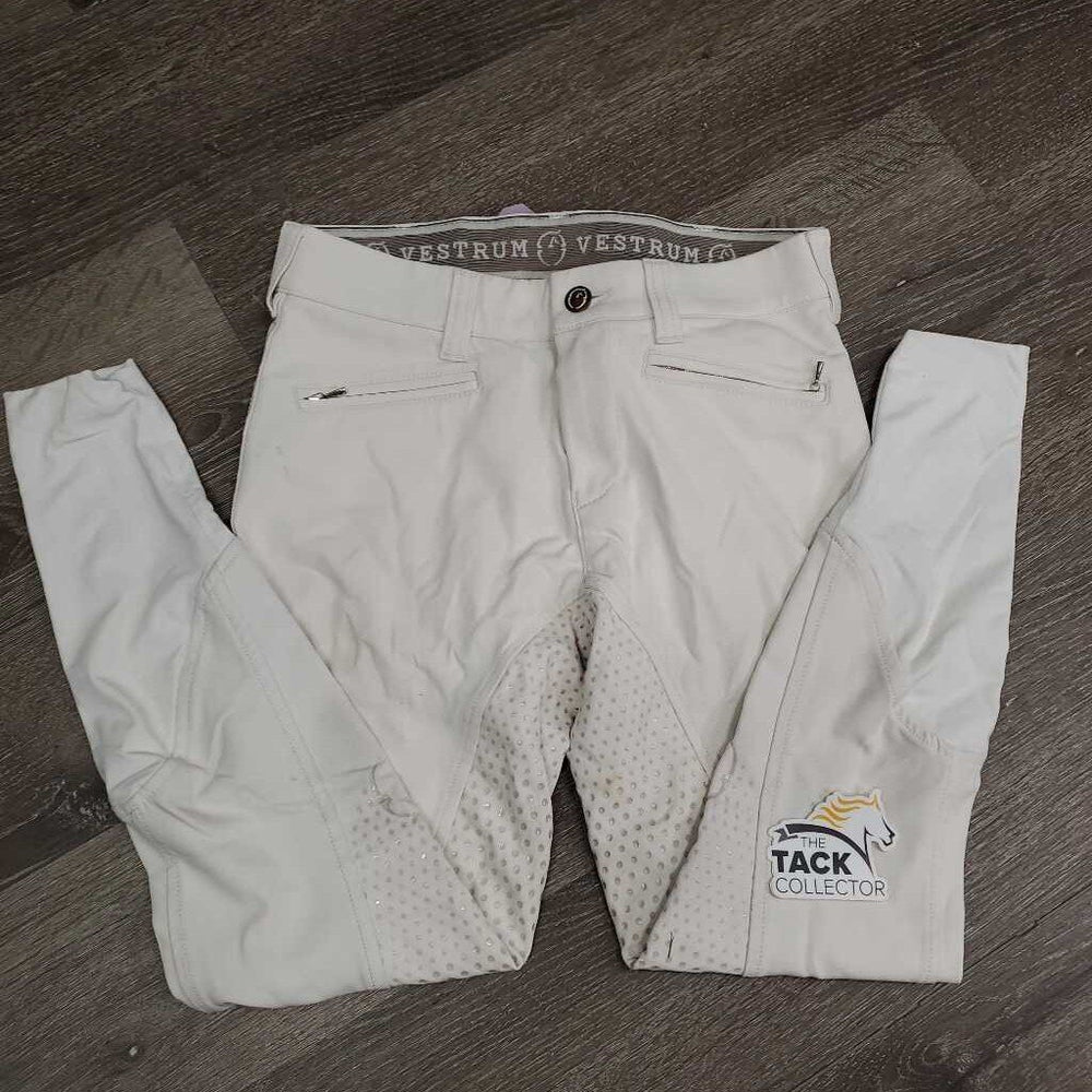 Full Sticky Seat Breeches *gc, dingy, discolored seat & legs, seam puckers, stains, older