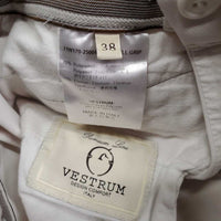 Full Sticky Seat Breeches *gc, dingy, discolored seat & legs, seam puckers, stains, older
